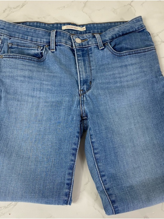 Levi's Denim - Levi's 711 skinny ankle Women's Light Blue Cropped Jeans